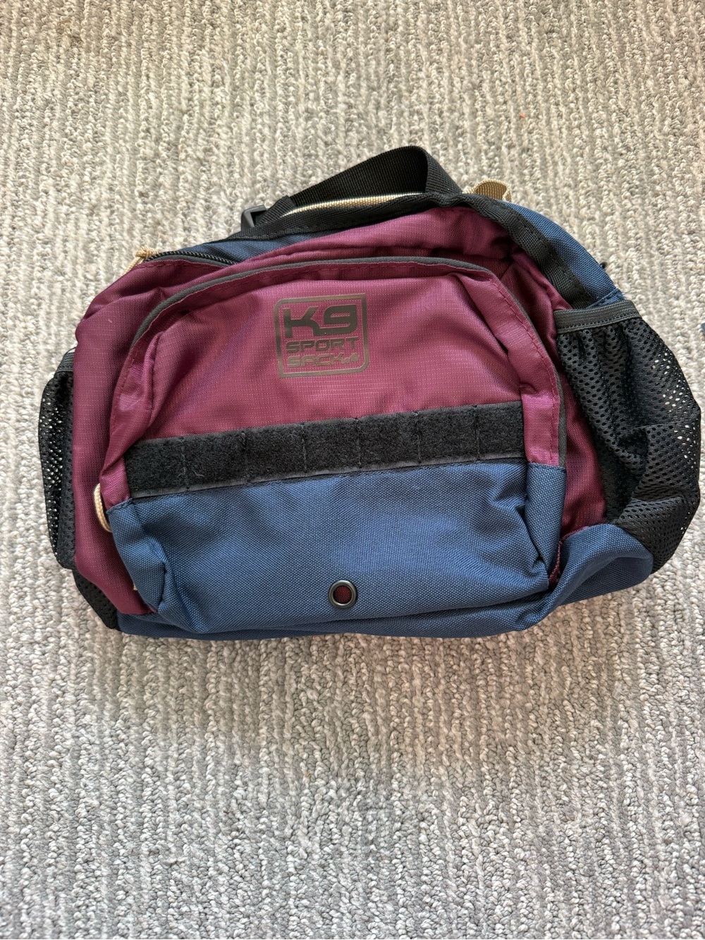 K9 Sport Sack Kompanion Dog Walking Supply Pack Shoulder Hip Bag Hands-Free Leas